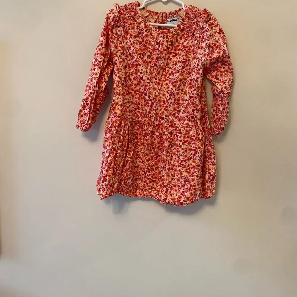Toddler Girl Floral Dress